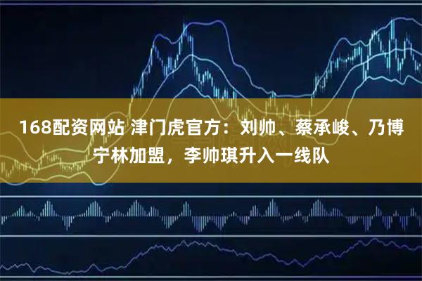 168配资网站 津门虎官方：刘帅、蔡承峻、乃博宁林加盟，李帅琪升入一线队